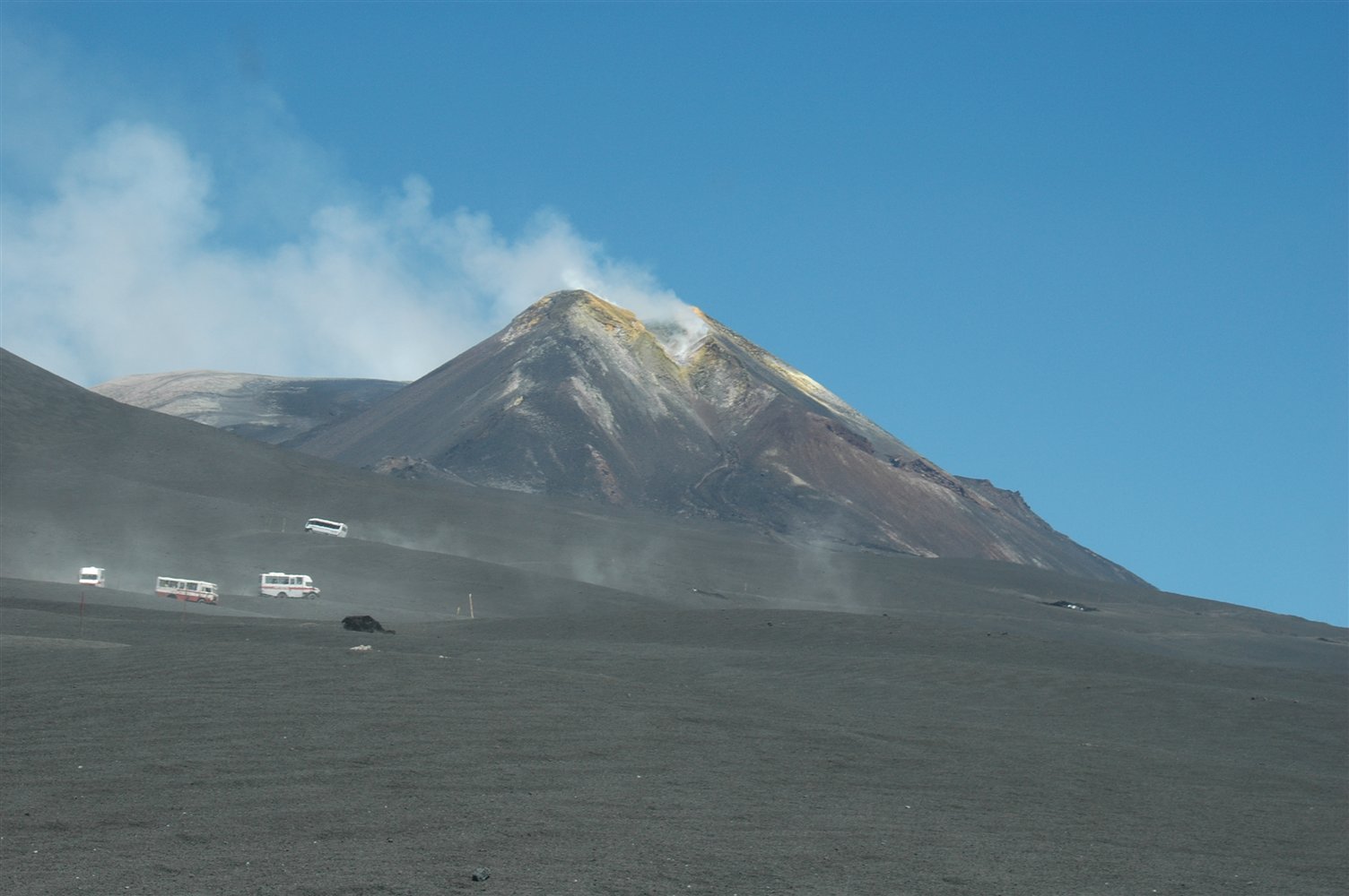 Etna - na przełęczy