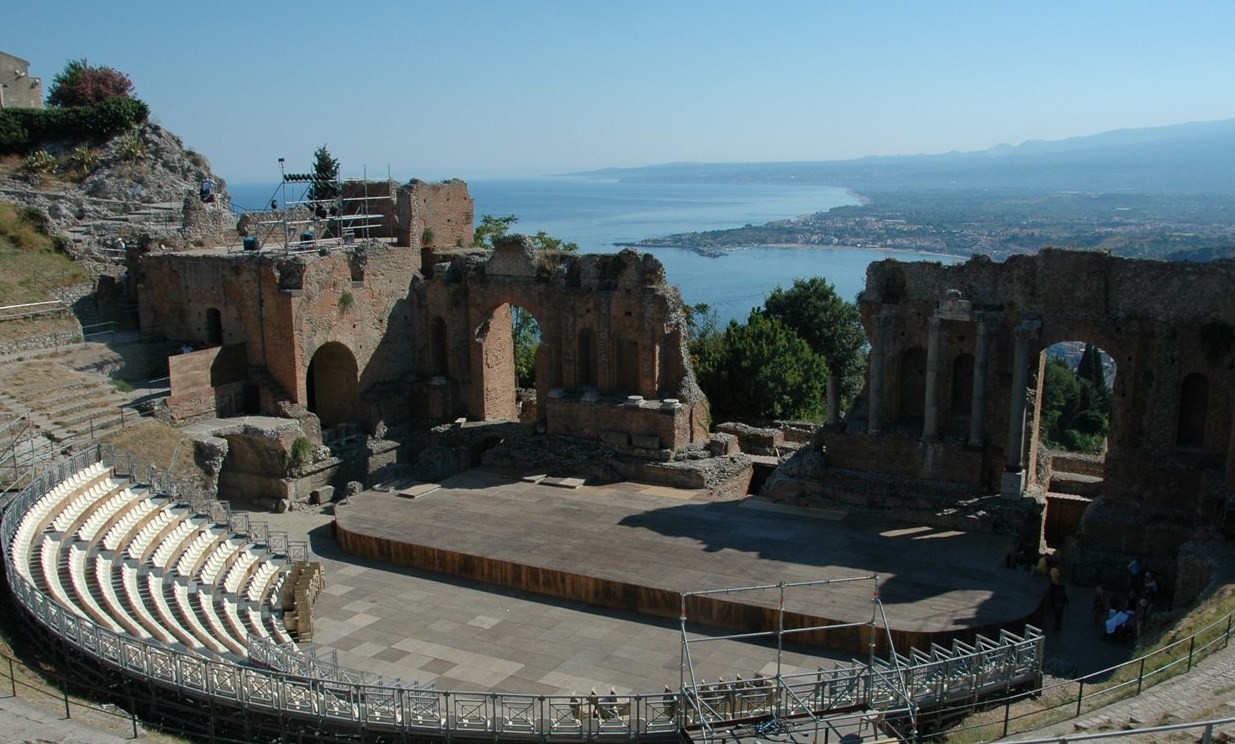 antyczny teatr w Taorminie