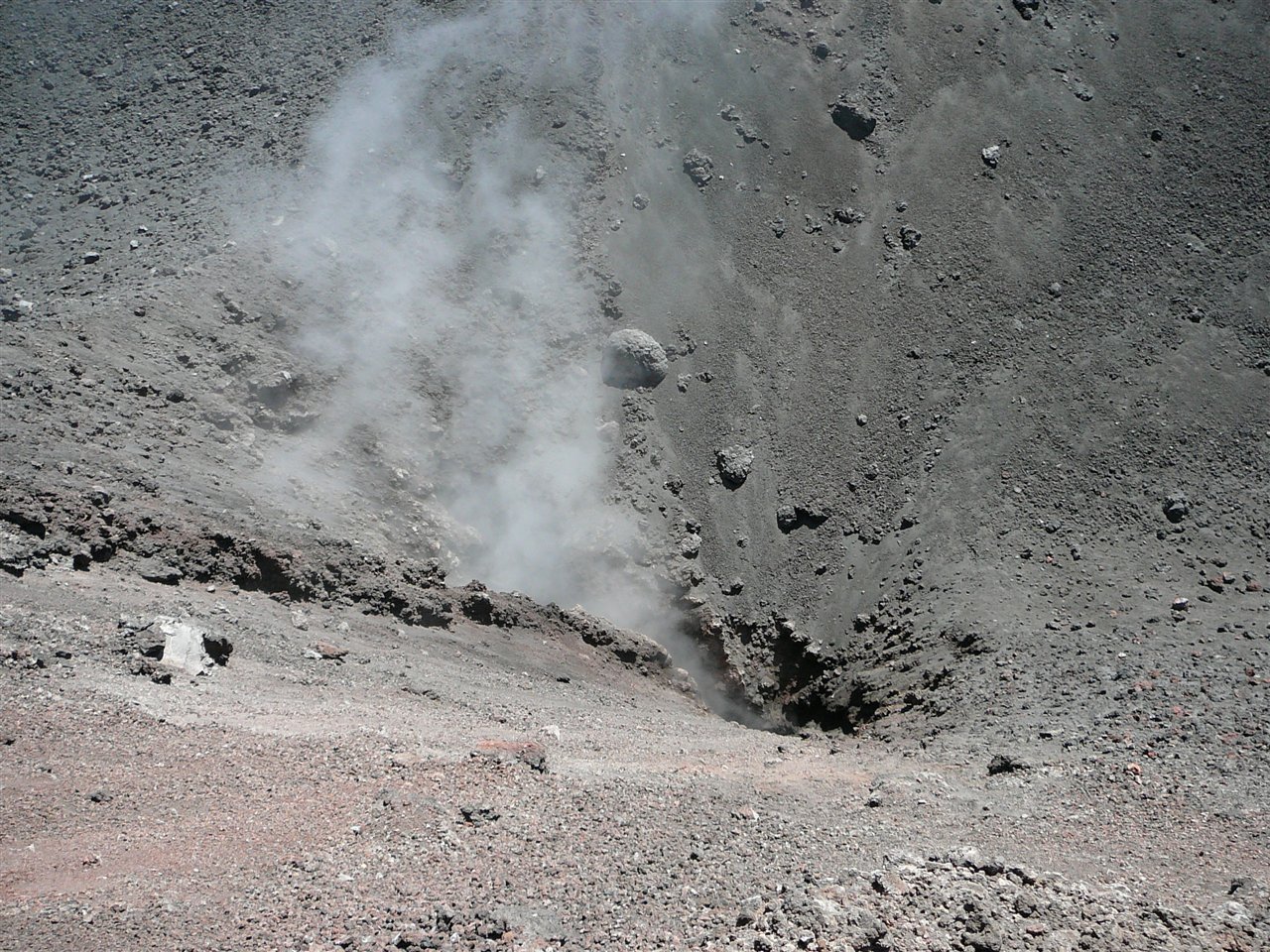 foto - krater wulkanu