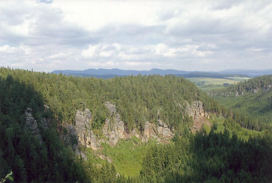 Sudety - Teplickie Skały