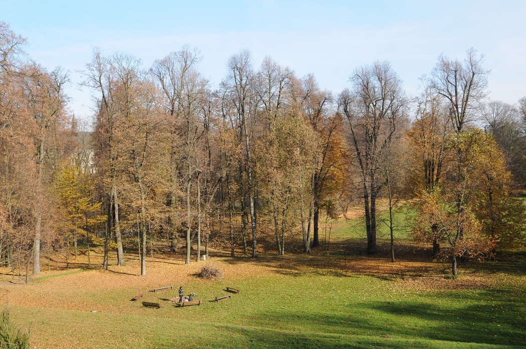 park zamkowy