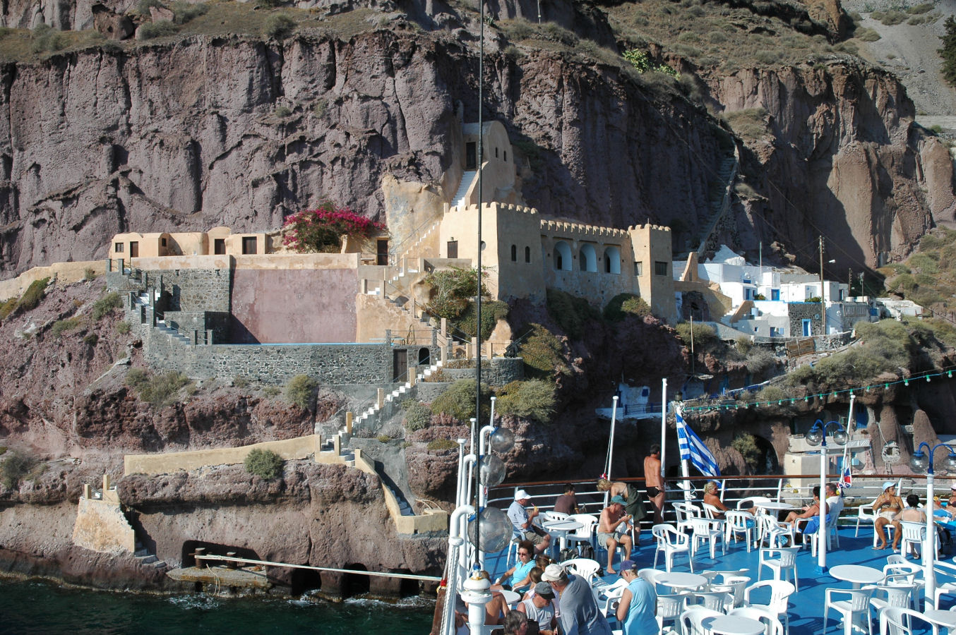 forteca na Santorini