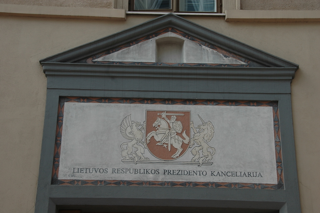 Tablica kancelarii prezydenckiej