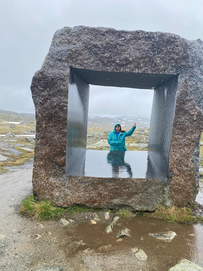 ja w norweskich górach 