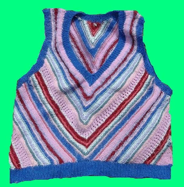 kamizelka diagonalna