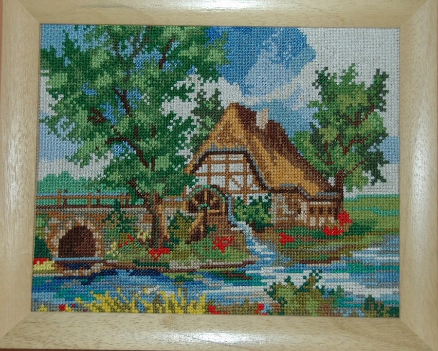 haft krzyżykowy  - widoczek