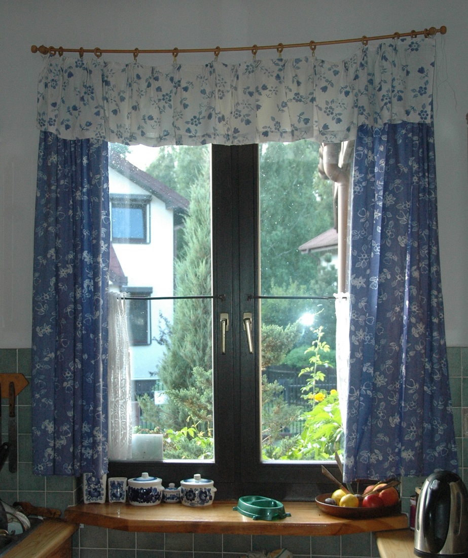 zasłona w kuchni
