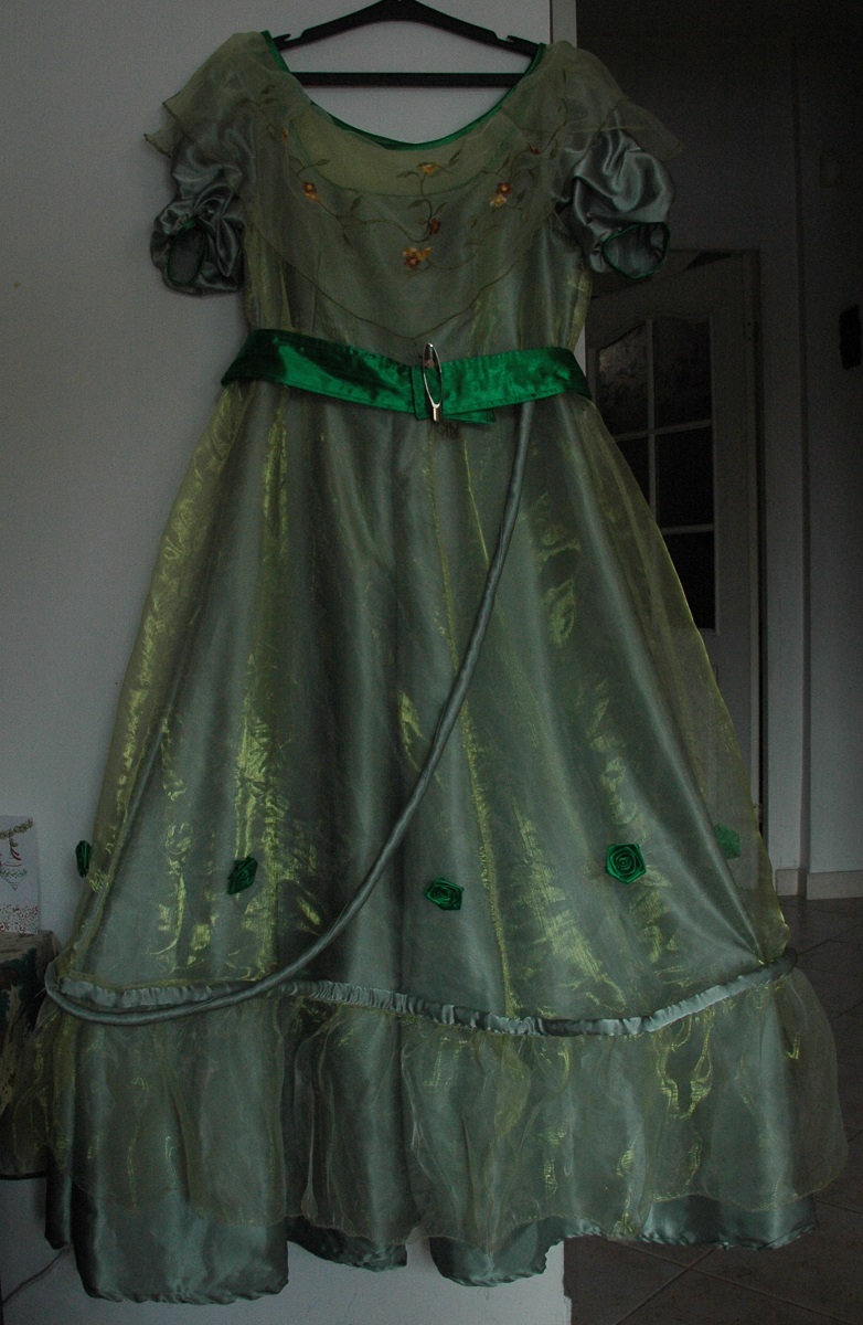 suknia biedermeier