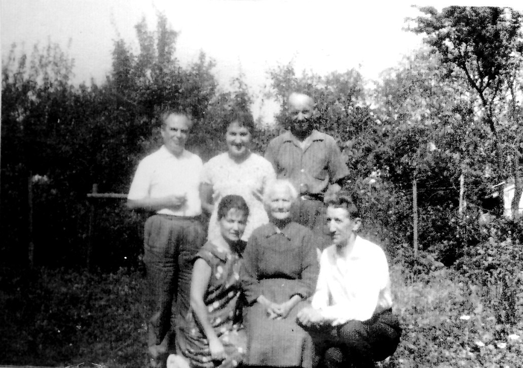 babcia Józia z rodziną