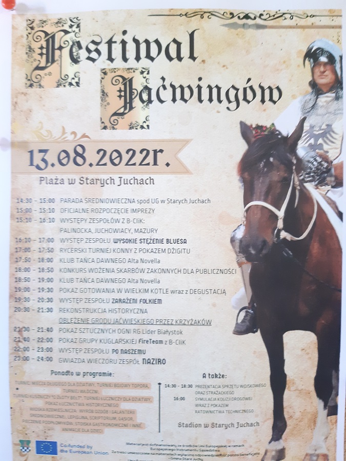 afisz festiwal Jaćwingów