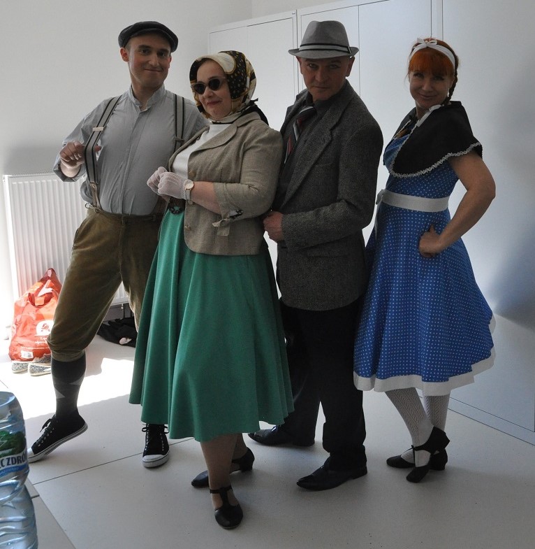 Krzyś, Ania, Artur i Joanna