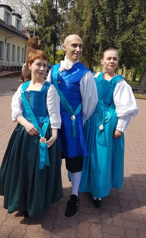 niebieskie rybki