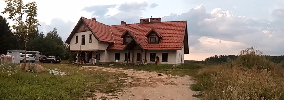 ekologiczny dom w Starych Juchach