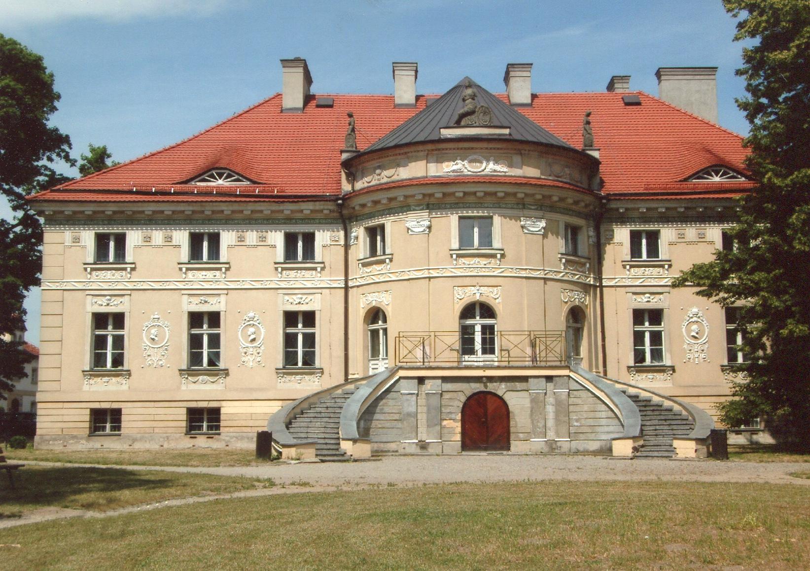 Lewków - elewacja ogrodowe